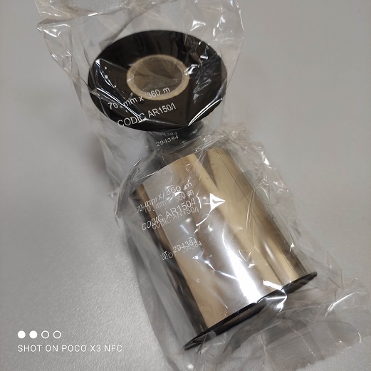 Термотрансферная лента (риббон, карбоновая лента) CODIC AR150 IN 70x360